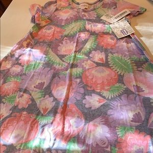 Lula Roe Girls Dress. Size 10. New with Tags.